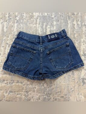 Vintage l.e.i. Button fly denim shorts 1990s size 0